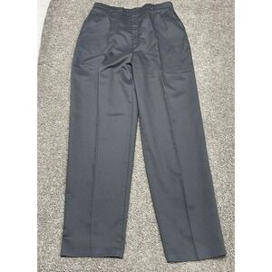 Levi's Dress Slacks Sportswear gray Pleated Womens Size 16 made in USA 1970s vtg